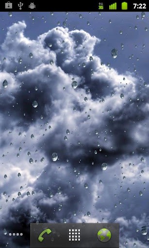 Download Free Android Wallpaper Rain On Screen - 2282 