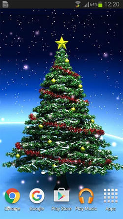 Download Free Android Wallpaper Christmas Trees - 3371 