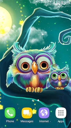 Android Wallpaper Cute Owls